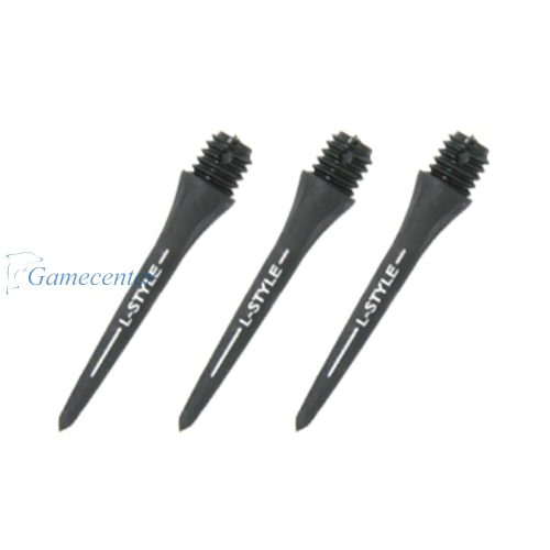 Vrhovi za strelice steel carbon L-Style Hard Lip 25mm,crni, 6kom.