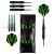 Set strelica steel XQ MAX Black/Green Coated 23g, Brass